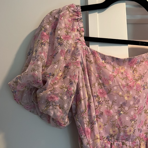 Julia Jordan Floral Tie Dress NWT - Picture 4 of 8